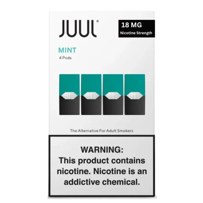 JUUL Pods Mint 18MG 4Pc/Pack